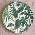 Wykonany ręcznie talerz sgraffito WILD, Ø 23 cm  