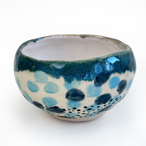 Jarvi II, czarka / mała miseczka wykonana ręcznie, Ø  9–11 cm